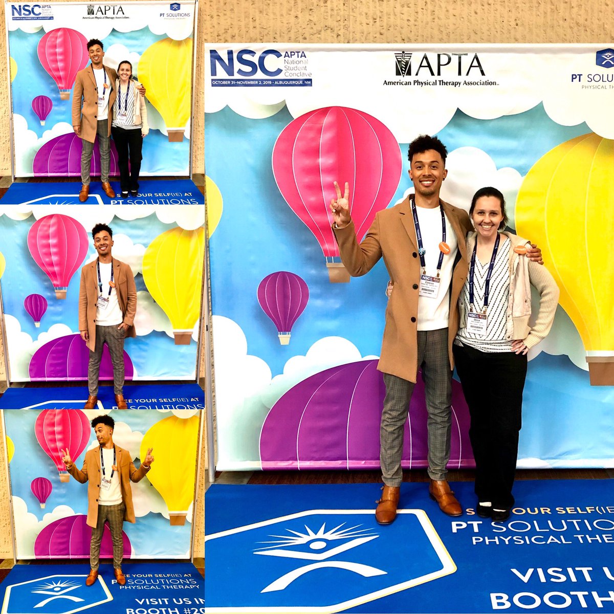 Clarence_model1's tweet image. Here at @APTAnsc with my girl @DelcieMotos!🤘🏽 Thank you for supporting me with my nomination in the @APTASA!!💜 We are reppin’ for #IOTClovis! Let’s go!!😎🙌🏽