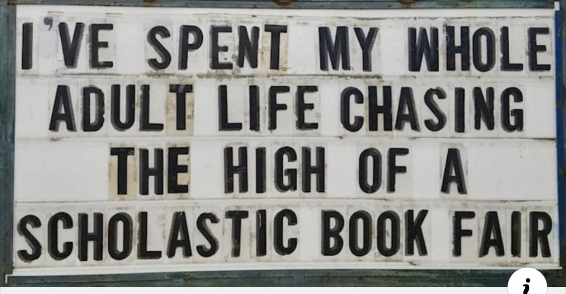 WEreads's tweet image. One more day for the @Scholastic book fair @WestEndPTSO @westendmiddle @MNPSLibraries #booklove #favoriteweek #postersandpens #ewallet