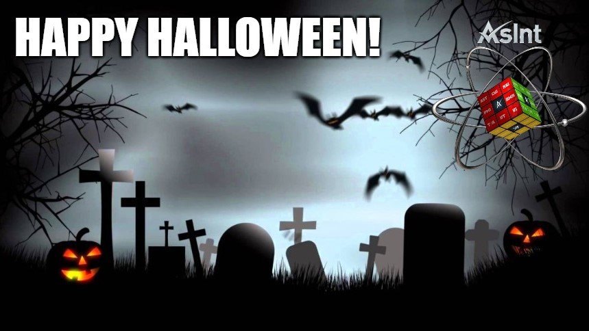 AsIntInc's tweet photo. Happy Halloween Everyone!

#asint #asintinc https://t.co/n13kd2V9Oe