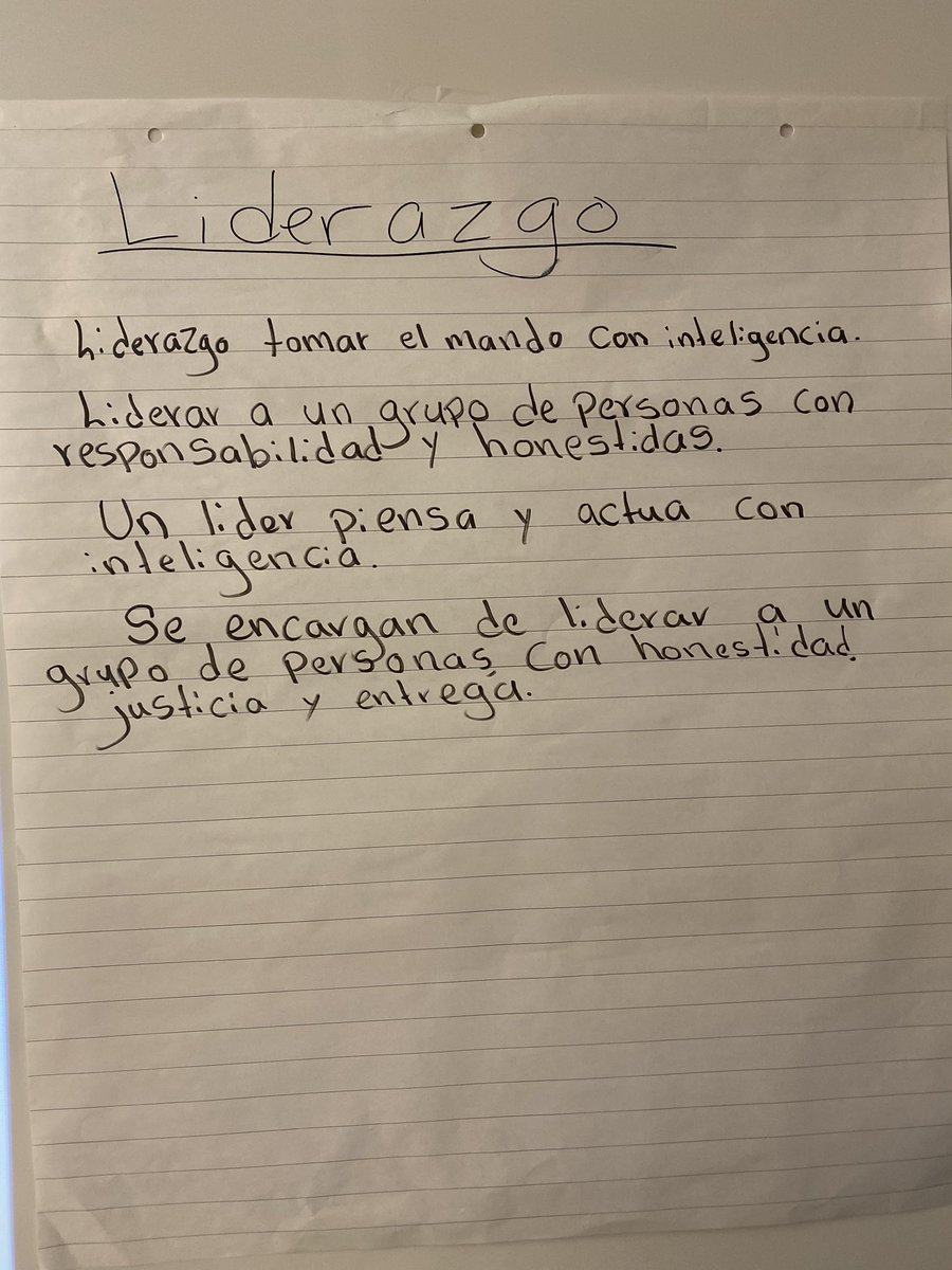 BenavidesB's tweet photo. YPAR w/ Bilingual/ELL students | Leadership lesson #HCRHS https://t.co/7qMY3lDPp1