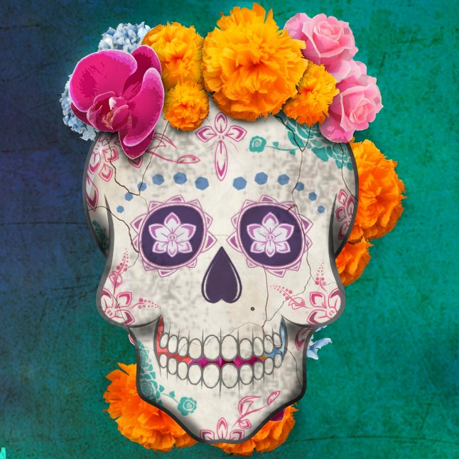 Orquideas_mx's tweet photo. "Dicen que la muerte 
con orquídeas quiere enamorar
No se confíen mis amigos
Es para podérselos llevar". 
#diademuertos #calaveritas #orquideas https://t.co/8VeGhOt00h
