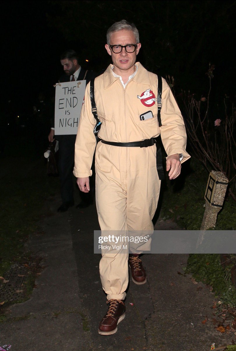 ttamura6's tweet photo. マーティン、最高！
Halloween 2019 - London Celebrity Sightings caption: LONDON, ENGLAND - OCTOBER 31:   Martin Freeman seen attending Jonathan Ross - Halloween party on October 31, 2019 in London, England. https://t.co/4vS8uihYSd https://t.co/15ouu4UFUJ