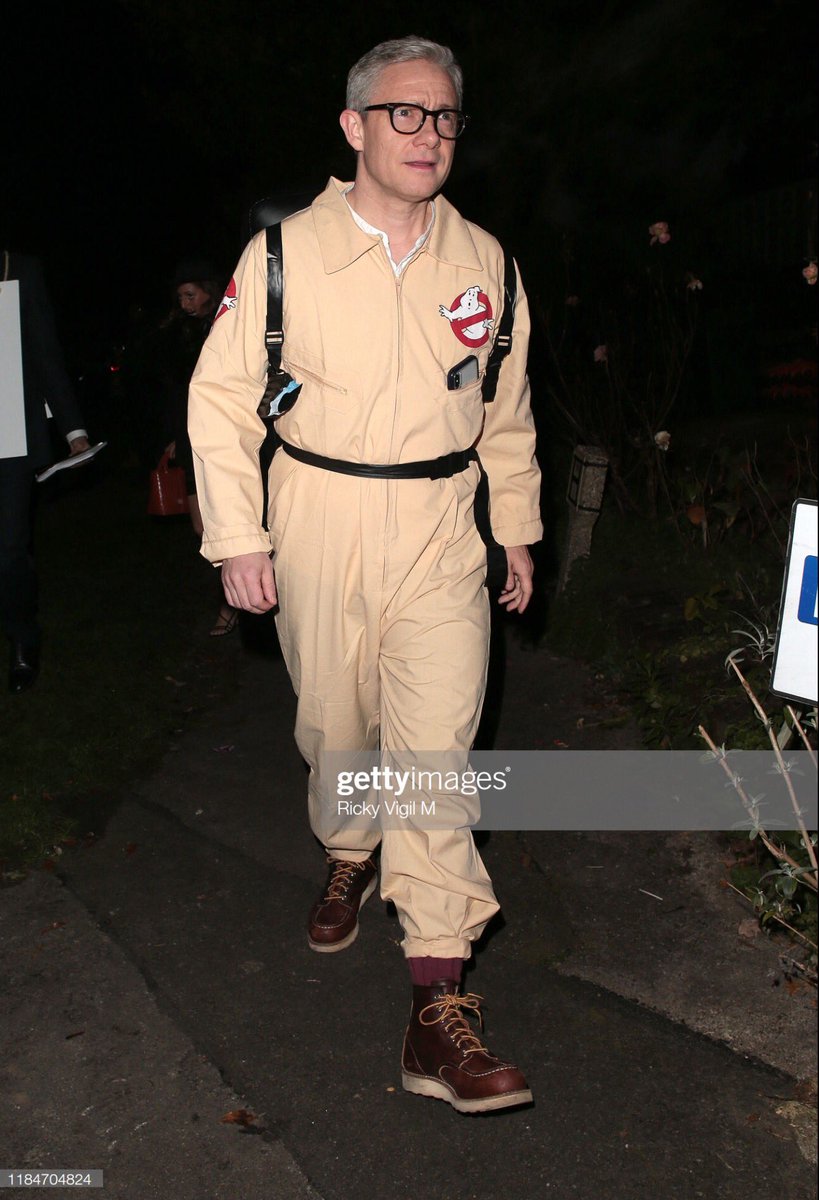 ttamura6's tweet photo. マーティン、最高！
Halloween 2019 - London Celebrity Sightings caption: LONDON, ENGLAND - OCTOBER 31:   Martin Freeman seen attending Jonathan Ross - Halloween party on October 31, 2019 in London, England. https://t.co/4vS8uihYSd https://t.co/15ouu4UFUJ