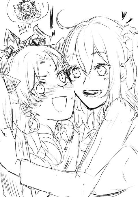 エレチャンとぐだちゃん 
