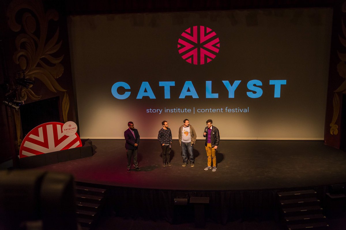 catalystories's tweet photo. As we wrap up showcasing this year's Award Winners, we'd like to give a HUGE thank you to the selections, sponsors and everyone who attended this year's #CatalystFestival2019. Until next year! #CatalystContent #CatalystArtists #Catalystories #AbramsArtistsAgency #Duluth https://t.co/A5v0MhZJqZ