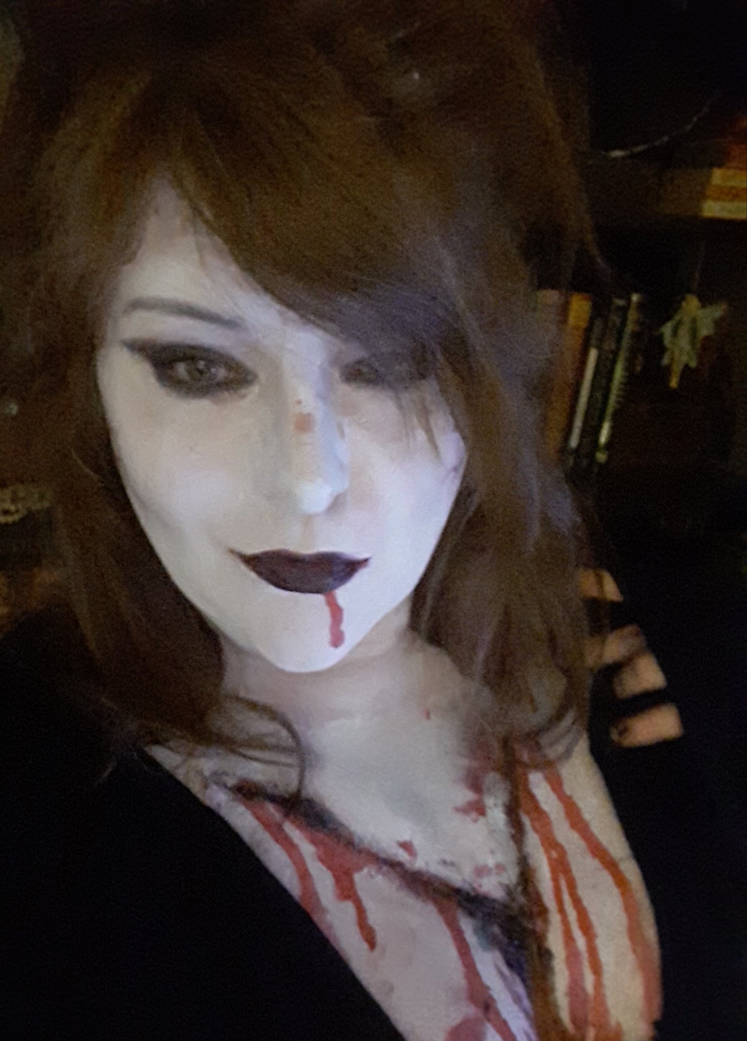 Happy Halloween! Hopefully everyone gets a few treats tonight. (And next year I could use a reminder not to put my glasses on before the makeup sets.) https://t.co/4Maxnk4Vls