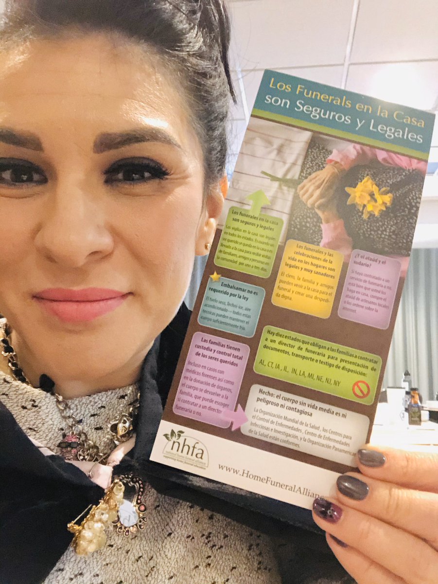 coldhandshosts's tweet image. Spoke today debunking myths about Embalming and shared tips for families on how they can utilize embalmers for #homefunerals