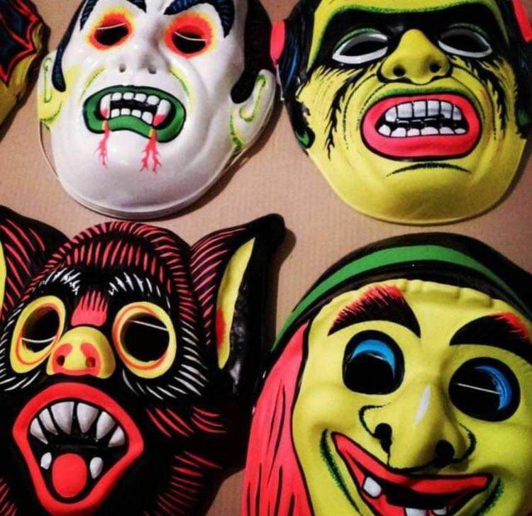 80s Kidz on Twitter "Remember these plastic Halloween masks?…