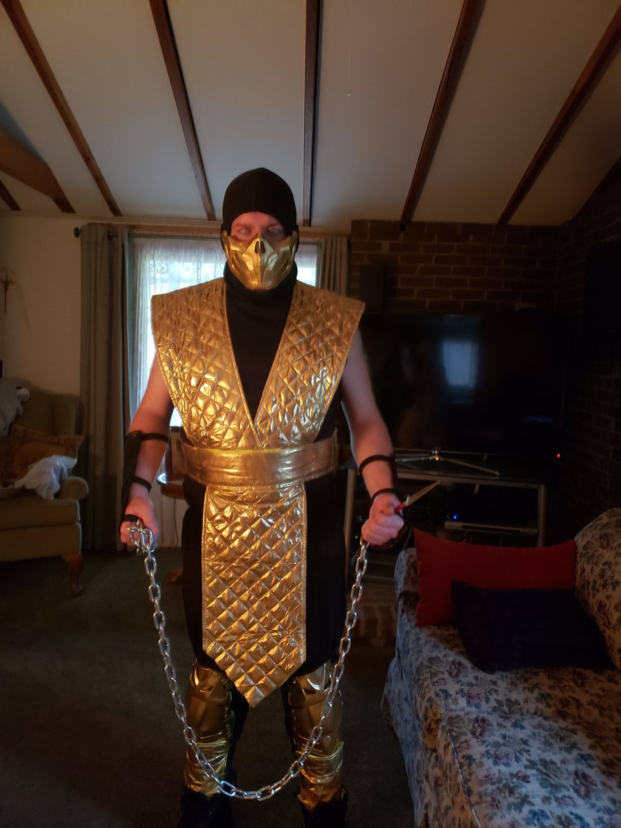 SeriousDC's tweet photo. @noobde is my custom scorpion costume worth your praise https://t.co/1SuNYC94Ro