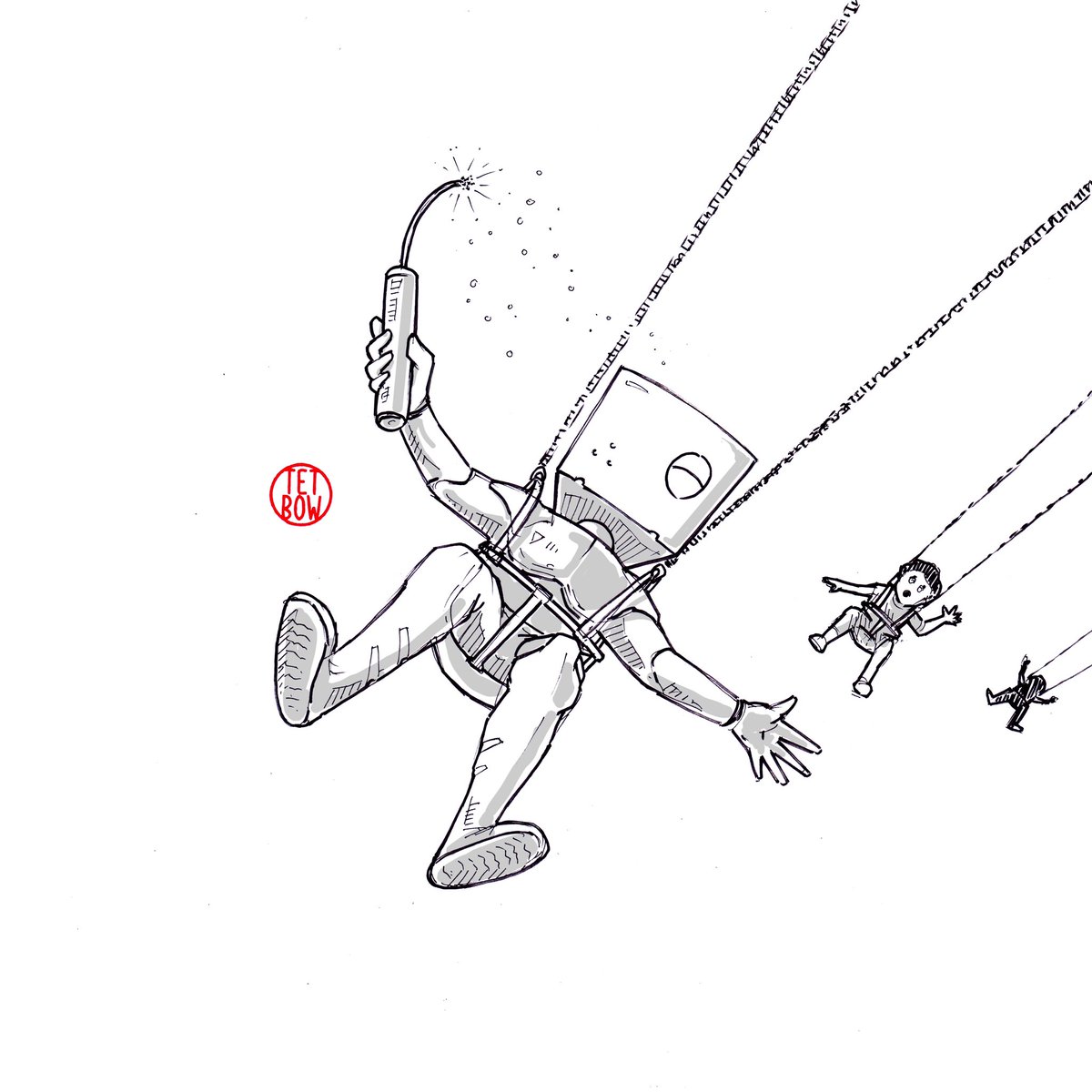 tetbautista's tweet photo. 28. Ride #inktober #inktober2019 #ink #ride #mechrobot #pigmamicron #lines #conceptart #conceptartist  #illustration #illustrator #sword #sketchbook #sketch #dxbartist #doodle #brushpen #pinoyartist #dxb #art #tetbow https://t.co/gJjXPgQ0Ku