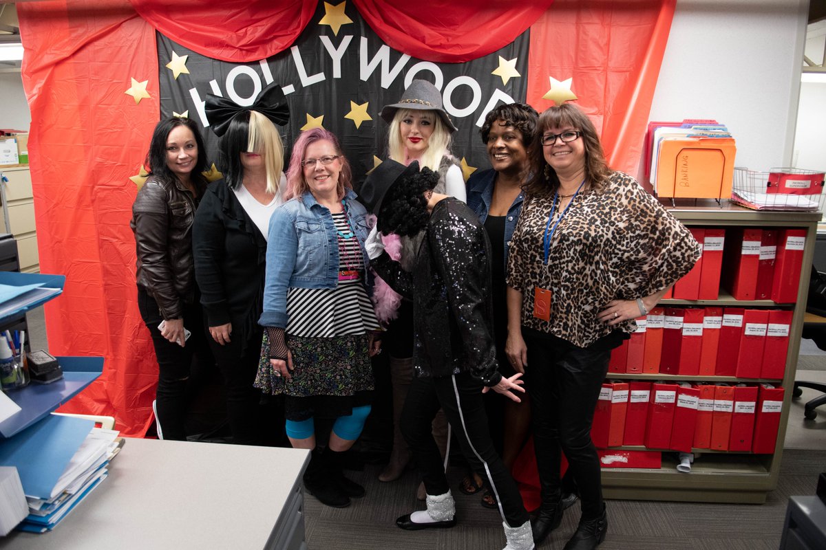 wrdsb's tweet photo. Our Education Centre staff wanted in on all the Halloween fun! 👻🎃

From Human Resources to Communications, 3rd Floor, and Finance, there was no shortage of creative spirit floating around. #HappyHalloween, everyone! https://t.co/WvmmhSEfHD