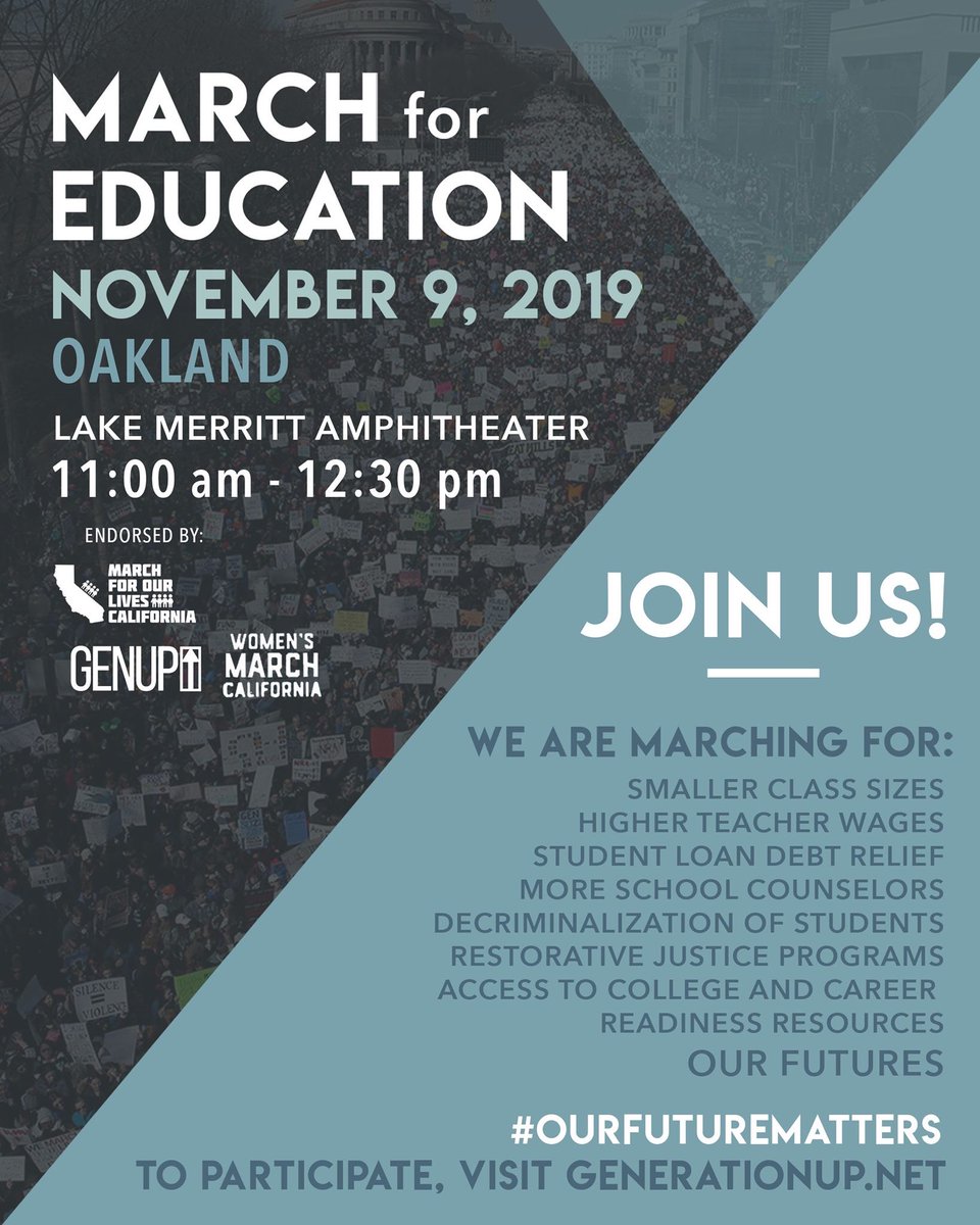 March for education in three major cities in Bay Area, California. If you are living in the area, inviting you to participate.
#YangGang