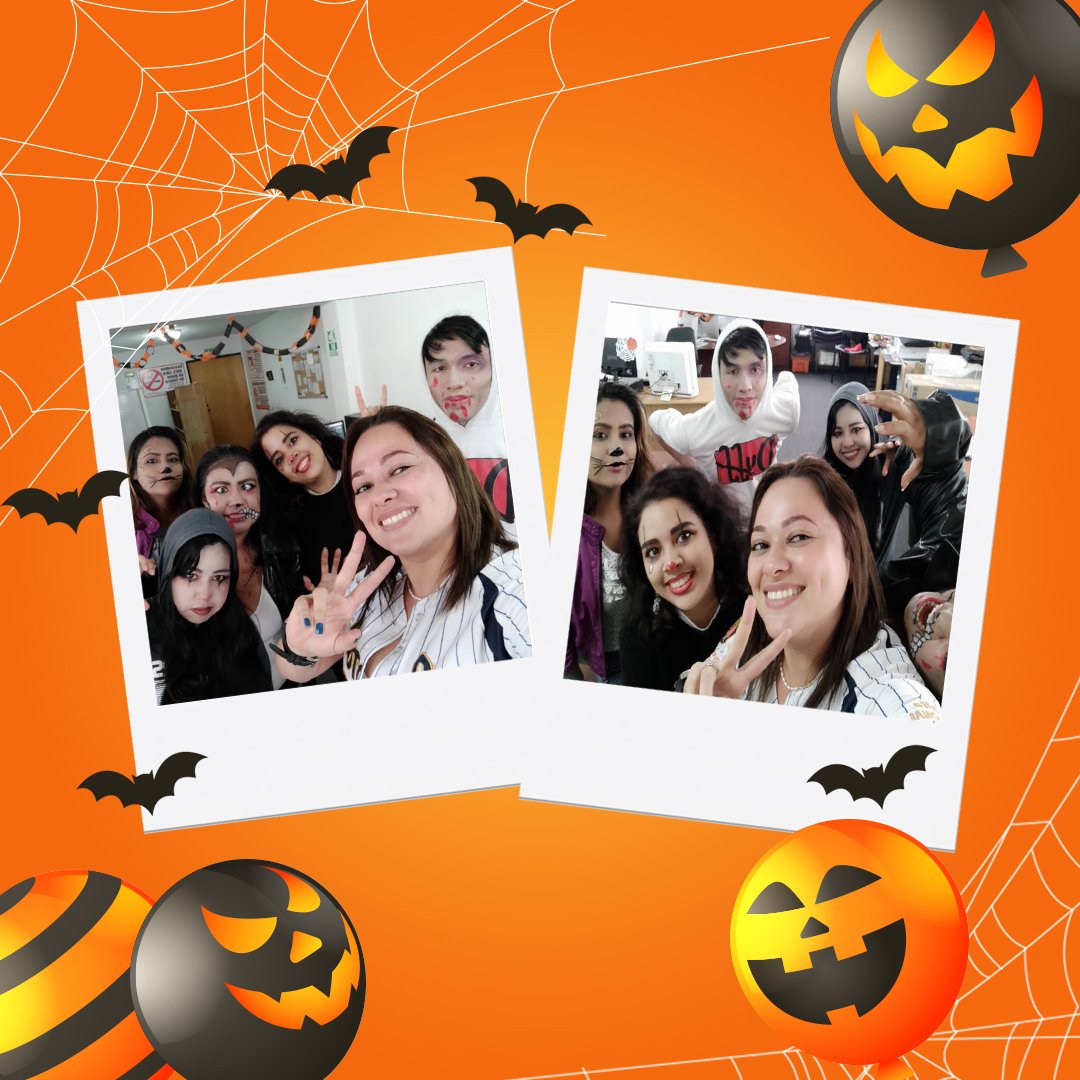 cuncode's tweet image. Feliz Halloween 🎃👻 les desea el #TeamCuncode.
.
Una tarde diferente en la oficina, fomentando la creatividad y disfrutando de dulces 🍬🍭 y trucos 😜
