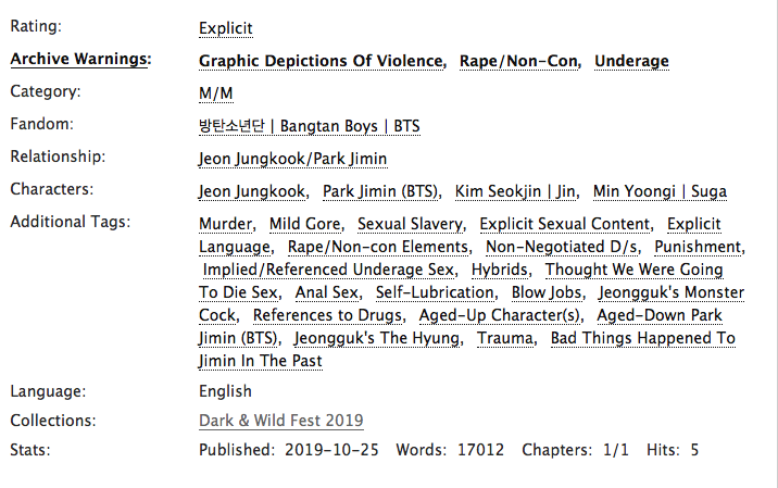 darkandwildfest's tweet photo. day 01 🖤
‣ body addictive 
‣ jungkook/jimin
‣ rated explicit

https://t.co/MmyWlylDXU https://t.co/z4vYO5iMD7