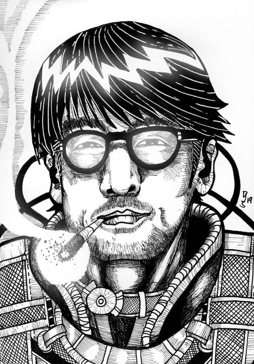 Ashburndaride's tweet photo. Thank you @Kojima_Hideo san for giving us the Metal Gear series. Can't wait for Death Stranding.  
#デスストでつながれ #WorldStrandTour2019 #KojimaProductions #DeathStranding #TomorrowIsInYourHands #HideoKojima #HideoKojimafanart #Inktober2019 #InktoberPH   #inktoberday31 https://t.co/WfmtcfXbyX