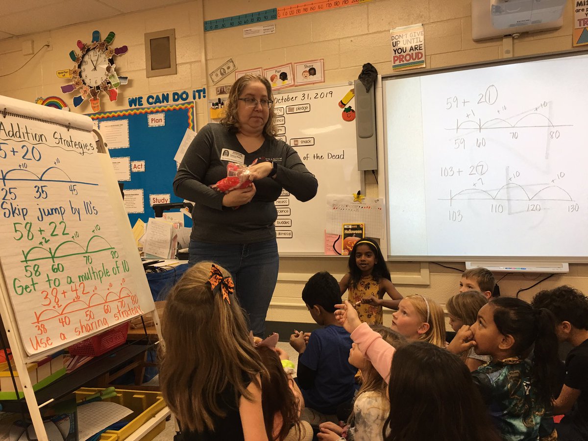 JulieEisenhaue4's tweet image. Smarties from Ms Helene and Mathnasium - thank you for helping us and for the treat!