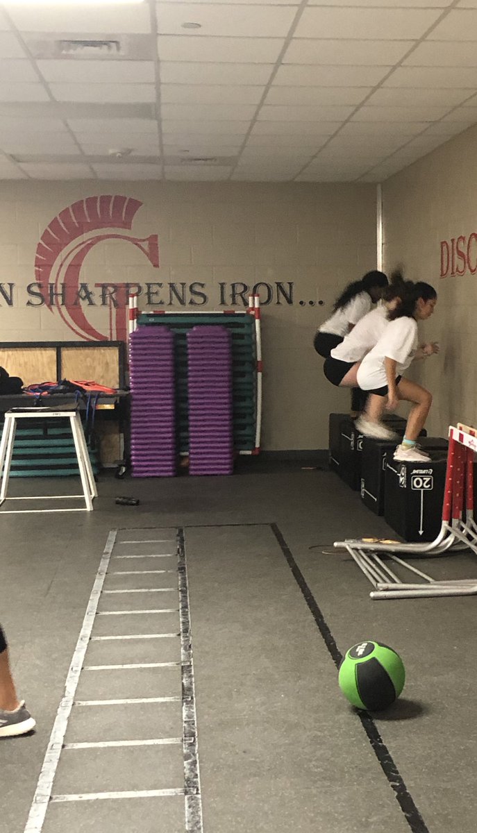 CyLakesSoftball's tweet photo. Another day, another chance to grind and get stronger! #PuttinInWork #Grit&Grind #MakinGains #SpartanPride #LakesSoftball 🥎💪 https://t.co/RrpSkwTV74