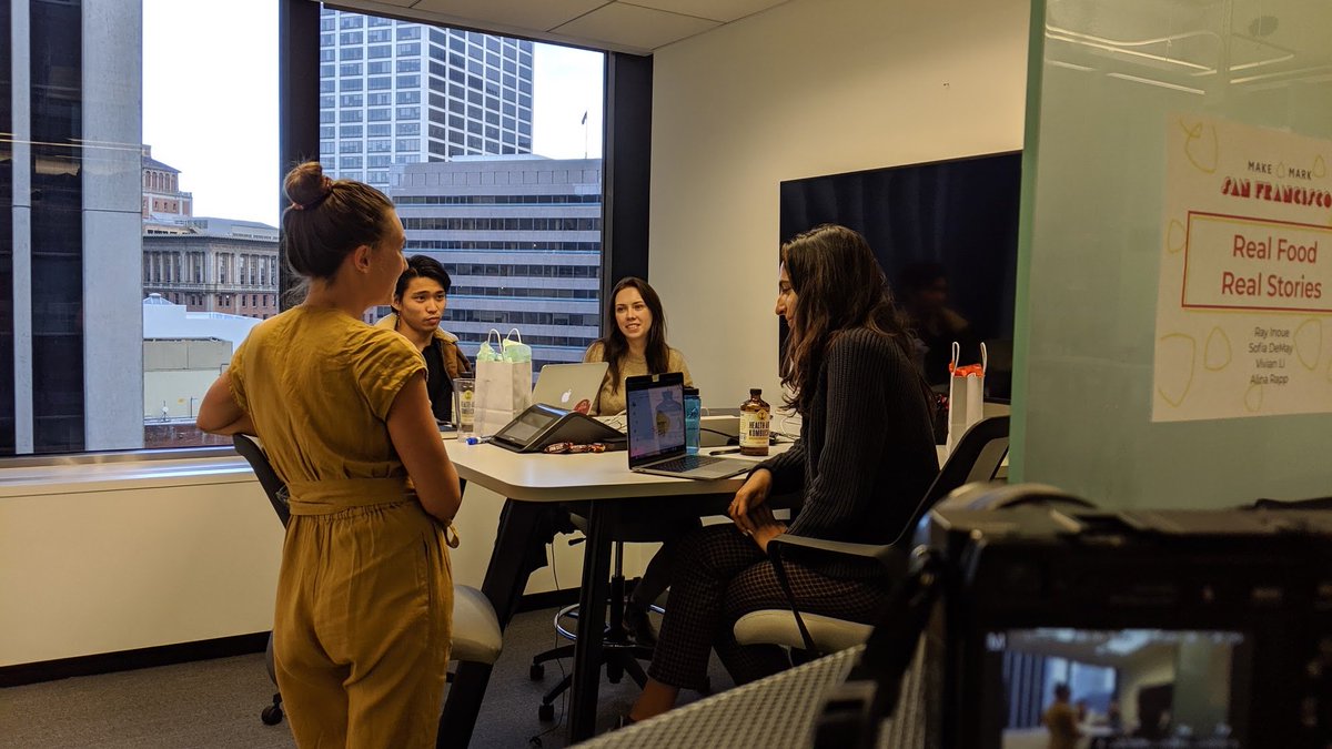 alinarpp's tweet image. October, 19 was a great day for many nonprofits and volunteers! I participated in @letsmakeamark where I have met beautiful people and we spent 12 hours to design a marketing campaign for @realfoodrealstories!  Glad I was a part of it!