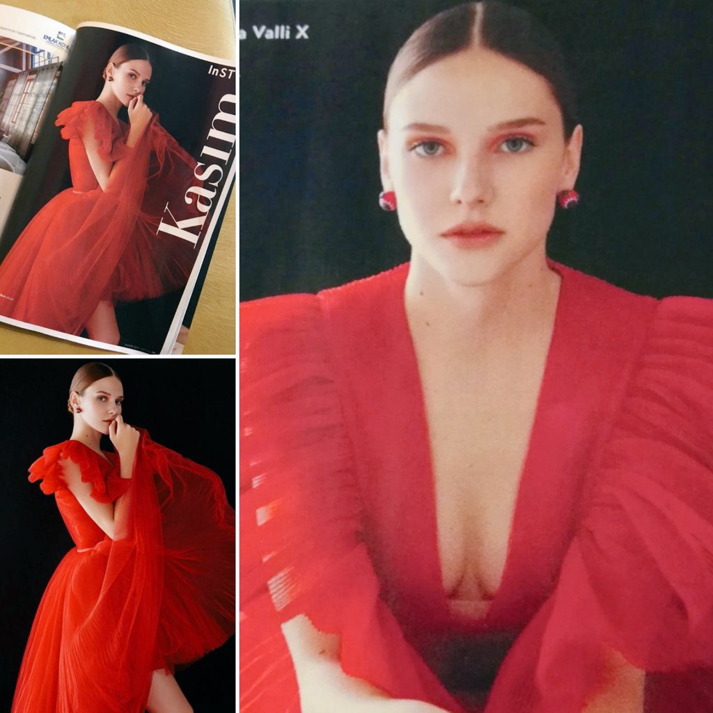 These photos are proof of Alina's beauty and classic charm. #AlinaBoz #covermagazine #InStyleTürkiye #November2019