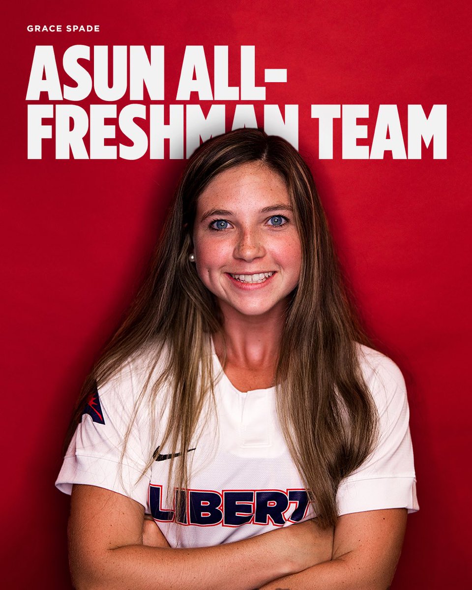 LibertyWSoccer's tweet photo. Congrats to Grace Spade being named to to the ASUN All-Freshman Team! #RiseWithUs https://t.co/dOWvR5nJPF