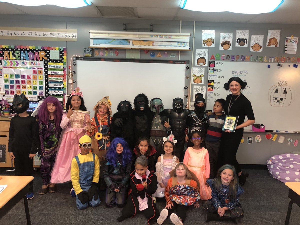 Happy Halloween from these Spooky Second Graders, Miss Nelson and Miss Viola Swamp👻🎃 <a href="/HRTJaguars/">Heartland Elementary</a>