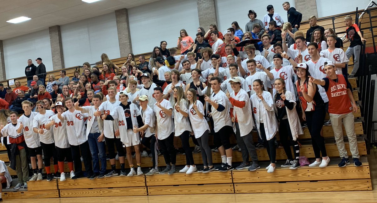 CCHSRedDevils's tweet photo. The best student section in District 6! #WeAreCC https://t.co/I4gnQKnLD1