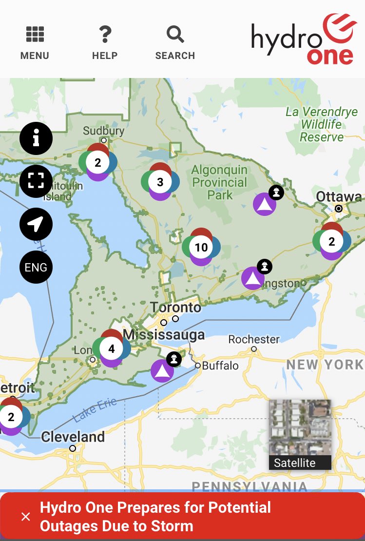 Hydro One On Twitter Hi There The Best Place To Get Power Outage Information Is Our Outage App Or You Can Visit Our Map At Https T Co Ngcbzgalqm Thank You Ds Https T Co Sv58lfgyso