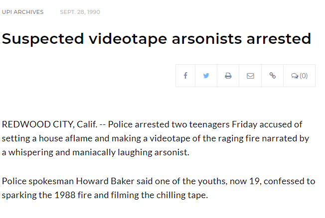 It seems to line up. The victim was 45yo when he died on 1/13/17.Frank was reportedly 17 at the time of the fire (8/15/88) and these articles (UPI and LA Times) dated 9/28 and 9/29/90 say he’s 19. Based on those parameters, if accurate, he also would have been 45 on 1/13/17