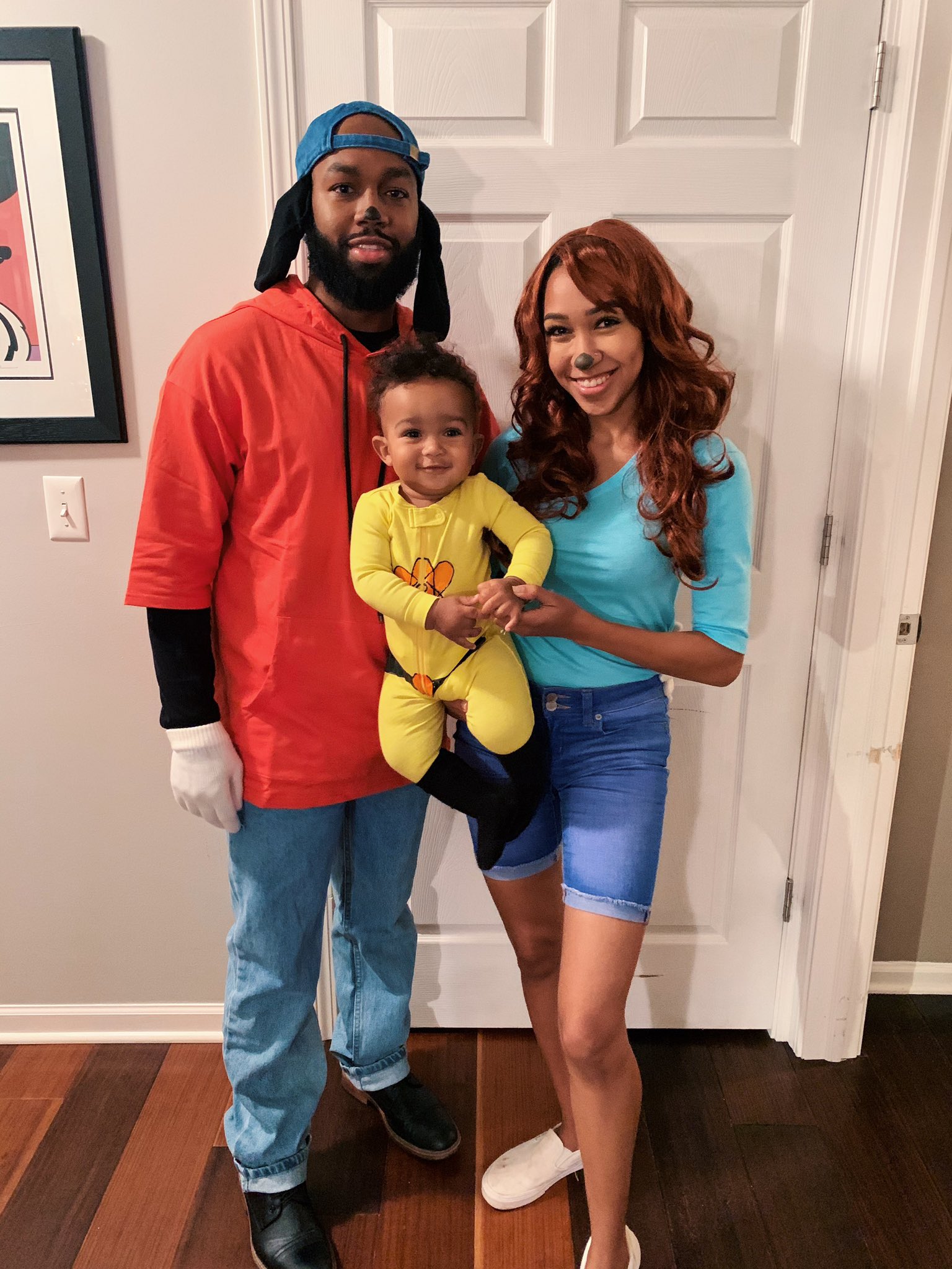 A GOOFY MOVIE! ⚡. Happy Halloween from Max, Roxanne and Powerline! 