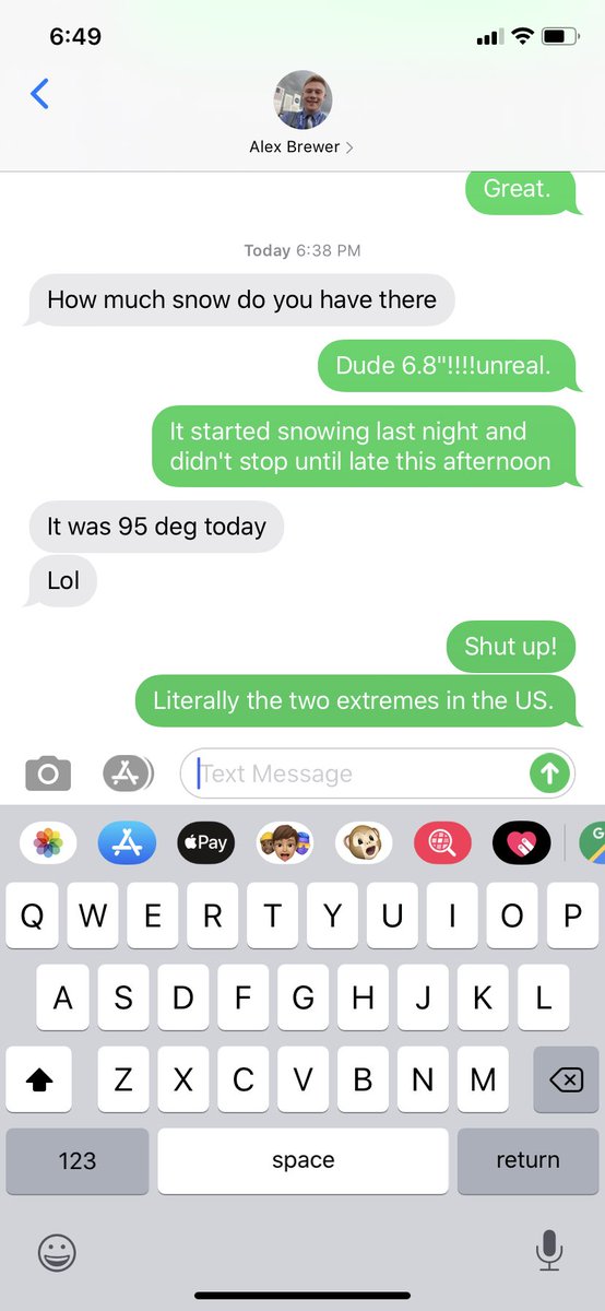 I have a feeling Alex and I will be having a lot of these conversations this winter!