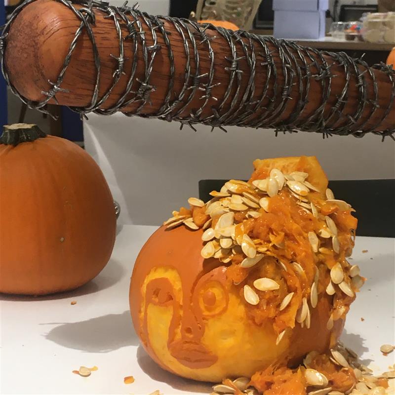 Walking Dead Pumpkin Pattern walking-dead-pumpkin-pattern