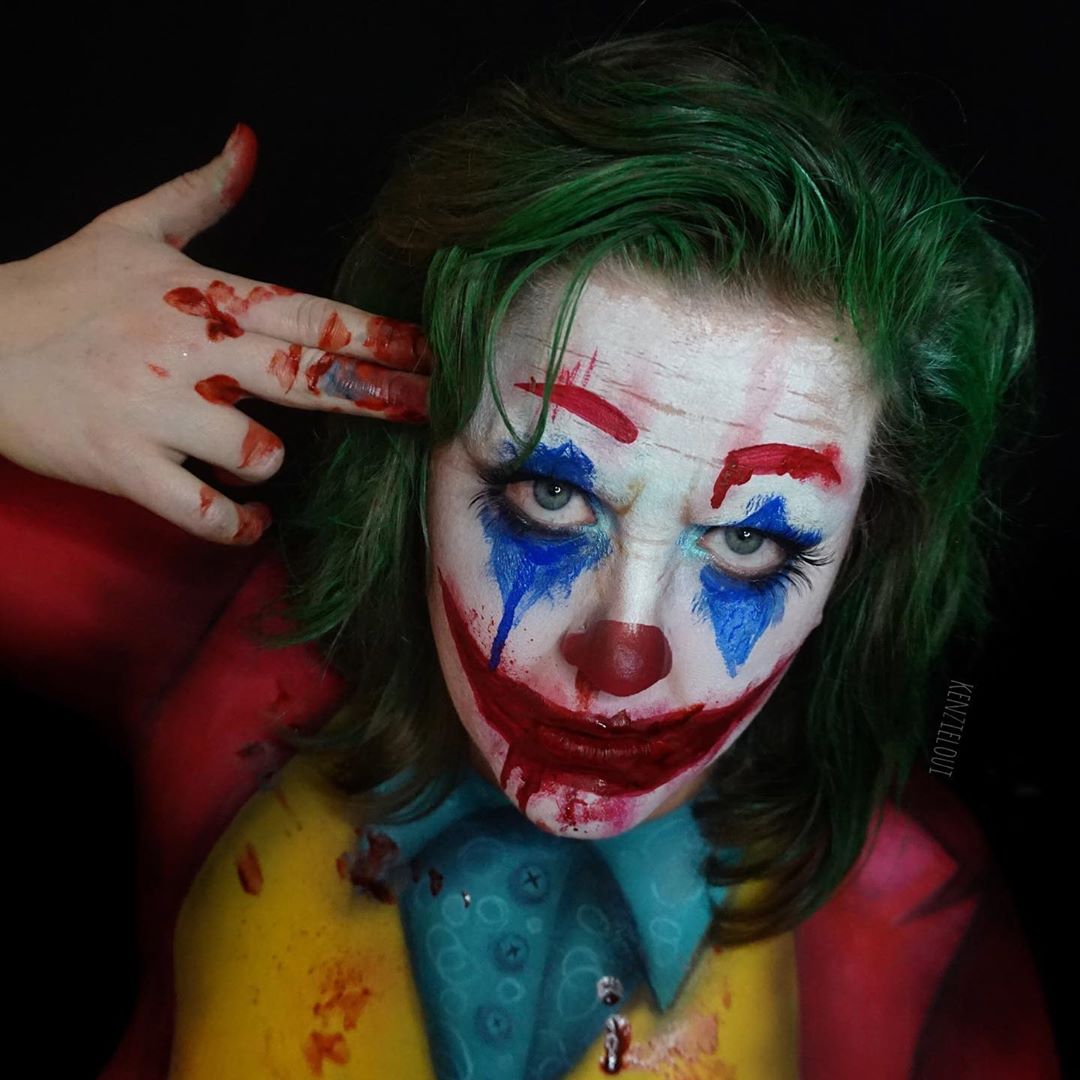 MuaBebe's tweet photo. @kenzieloui
---
“I used to think that my life was a tragedy, but now I realize, it's a comedy.”
Joker, 2019 🤡💀✨
--- https://t.co/5iQ2ewzxbO