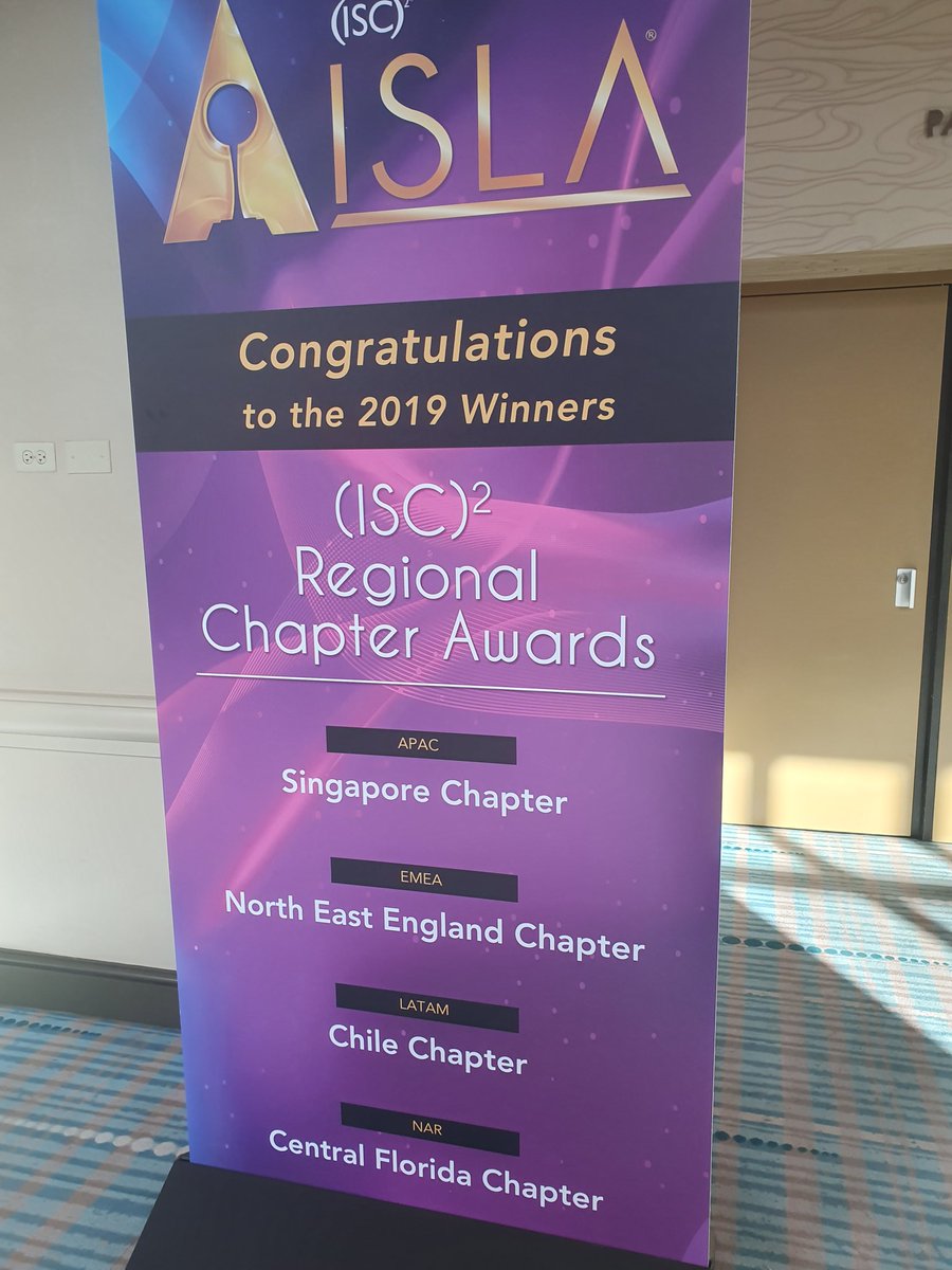 Katy_PwC's tweet photo. Some more photos from the ceremony yesterday! #ISLA #ISC2Congress #infosec #security @isc2nech https://t.co/rK0SXGwFGr