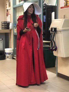 MariaMaiato's tweet photo. VSS Staff showing some school spirit!  Happy  Halloween🎃 #VSSRocks https://t.co/9FvGN4uoWv
