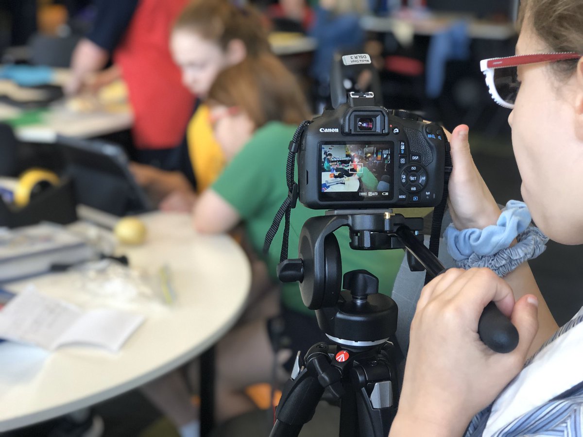 Mr_Kuran's tweet image. M is a creative, enthusiastic and eager artist, so I asked her if she’d like to learn how to use a DSLR camera and take photos of the different learning that goes on around our campus. Suffice to say, she took to it like a duck to water. #strengthbasedlearning