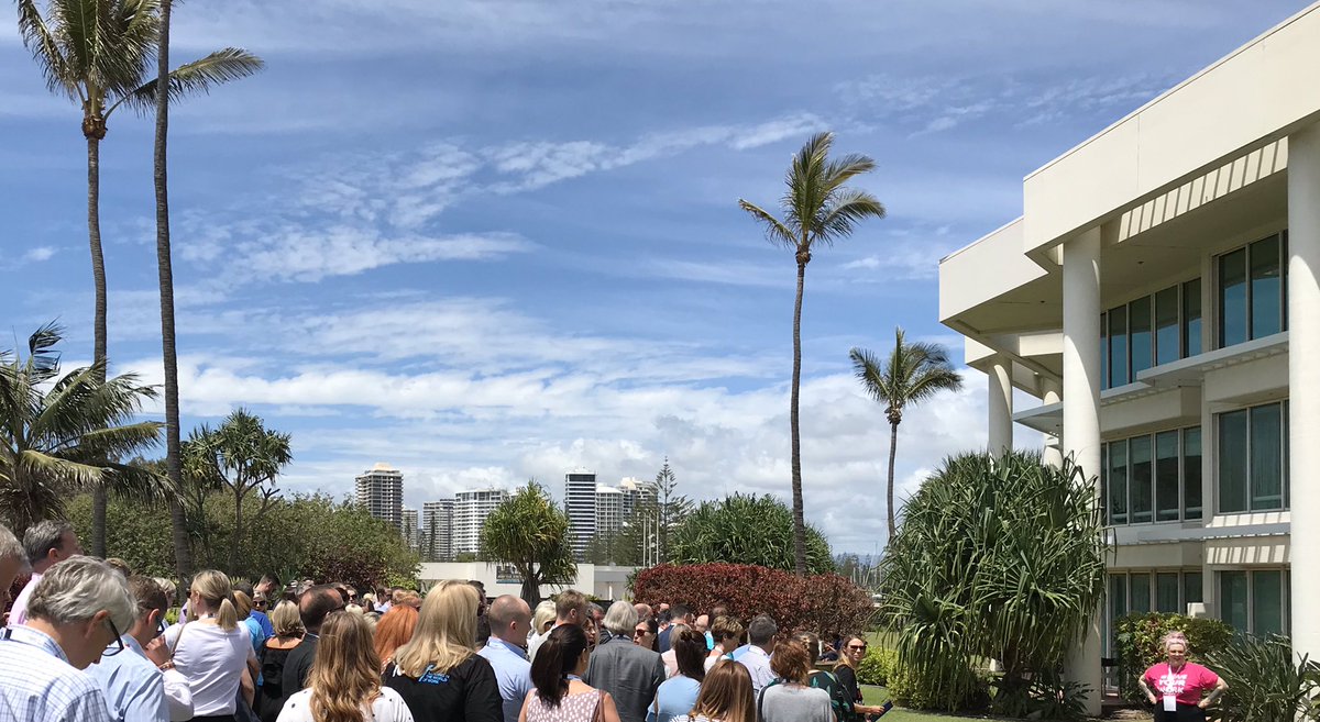 MicKersten's tweet photo. @rexster It is not #disruption if you can keep up with the pace of change! #futureofwork #lovetowork #WEC2019Australia @WECglobal @RCSA_official @BAP_Berlin #GoldCoast near #Brisbane #Queensland https://t.co/xgQYUtOutk