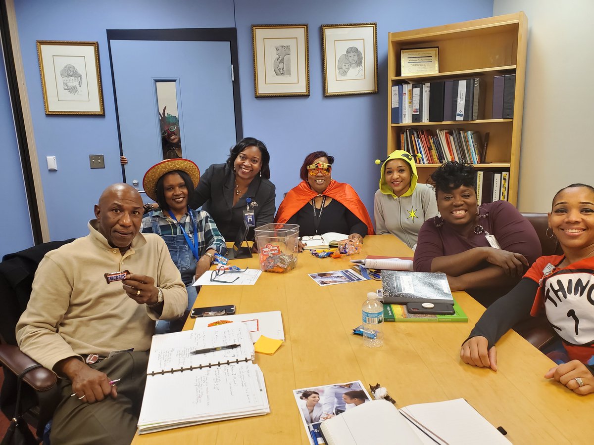 LowerFisher's tweet photo. My babies had their first harvest fest with costumes!!! I think they had a ball!!! Oh and what's a leadership team meeting without the goodies!!! But wait, do we have an intruder peaking through the door???!!! https://t.co/mQa4unTsUR