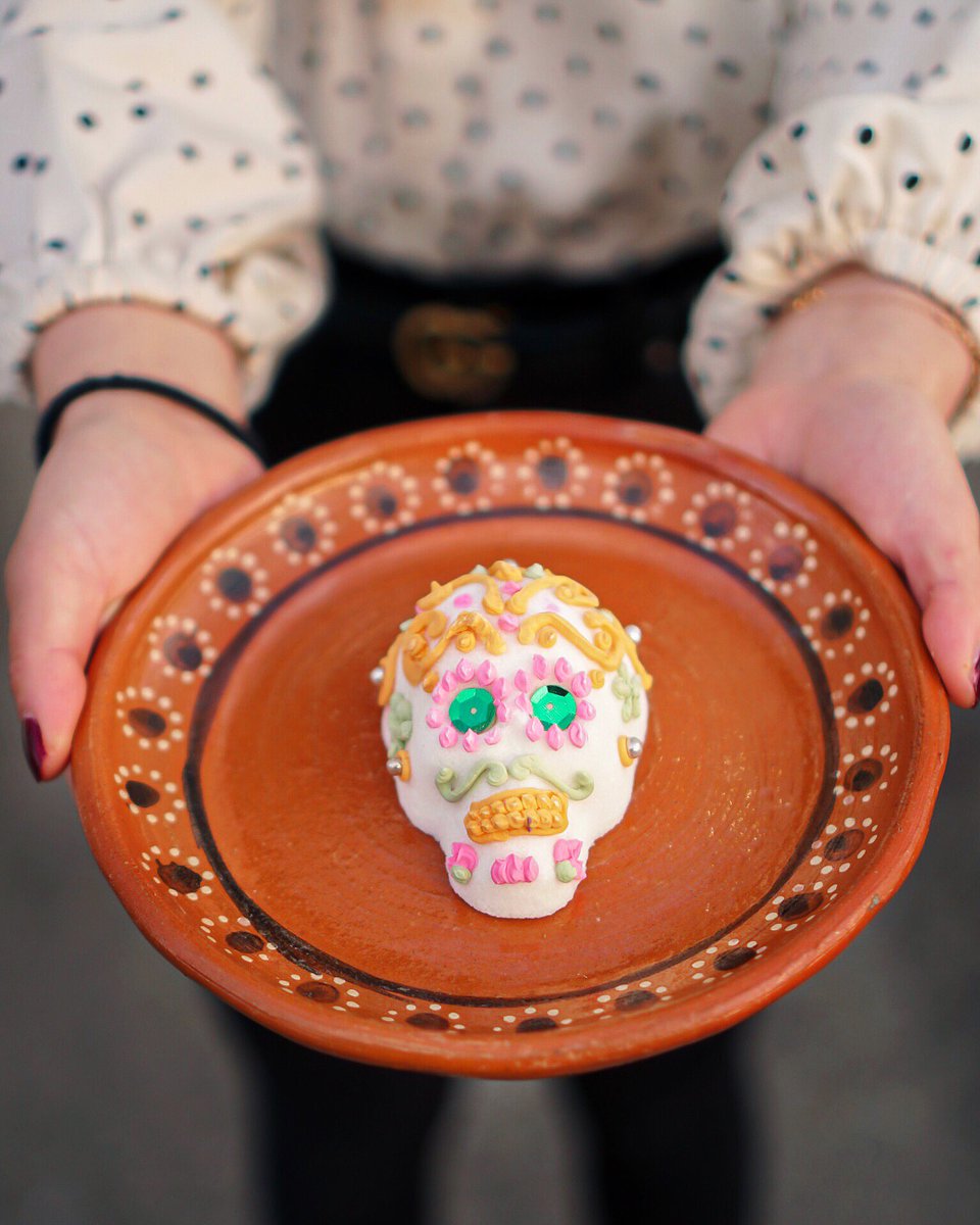 Happy Halloween! Celebrate your Halloween with @metatebakeshop , and their Skull Candy Workshop today from 3 - 8pm!  You can also purchase their delicious desserts, such as pan de muerto and pan dulce, to celebrate the season!
