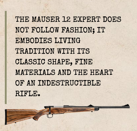 Mauser_USA's tweet photo. With wood grade 5 walnut and a black forearm tip, the Mauser 12 EXPERT clearly shows that, in terms of shape and function, a classical bolt action rifle can only carry one name: MAUSER.

#mauserusa #mauser #mauser12 #mauser12expert #huntingrifle #rifle #hunting https://t.co/k70vHUZHJN