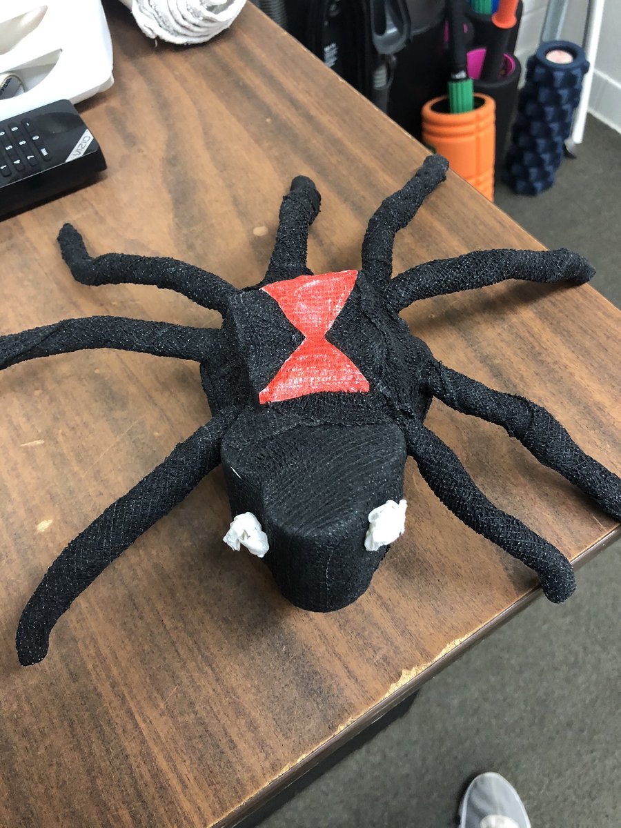 Happy Halloween from your Heidelberg AT’s... and our tape end spider!!