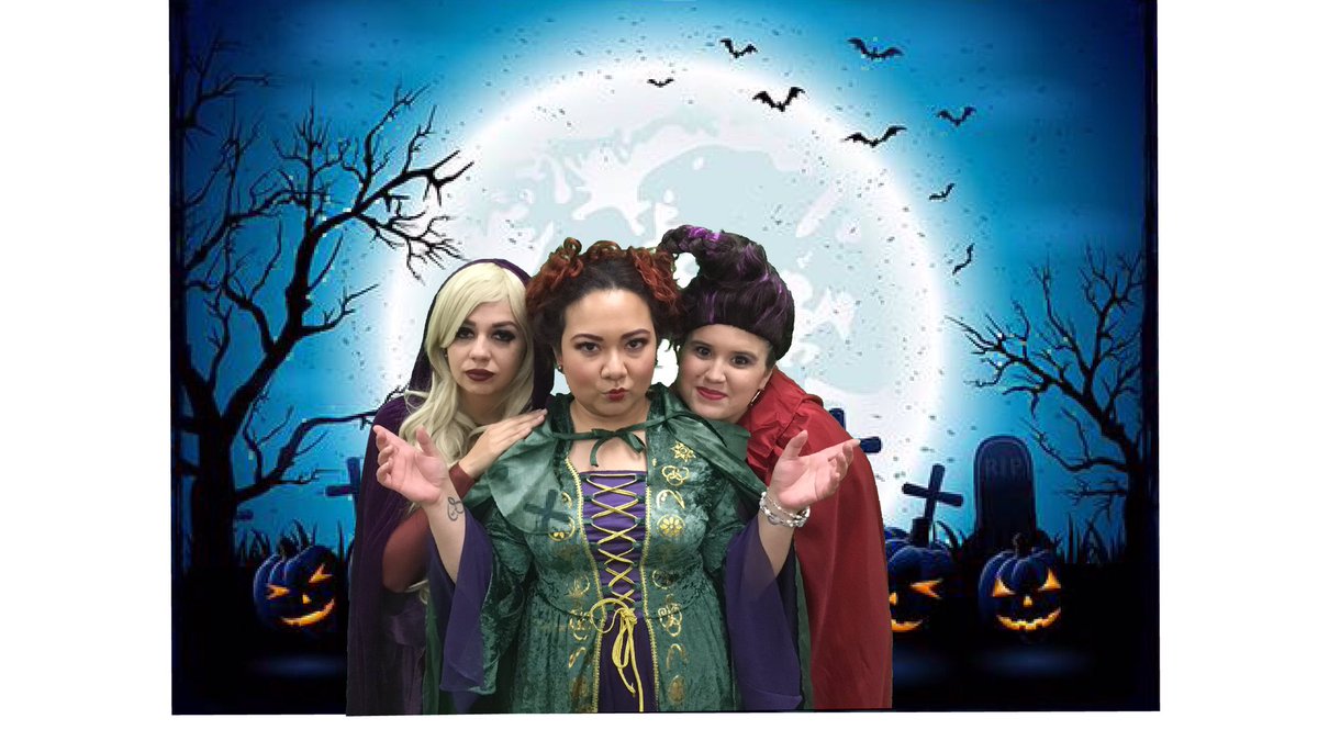 clintoncoyotes's tweet photo. Just a little “Hocus Pocus” with green screens at Clinton STEM Elementary. @DoInkTweets @lajoyaisd  #greenscreen #HocusPocus #halloween2019 https://t.co/rKMCqTUxyG