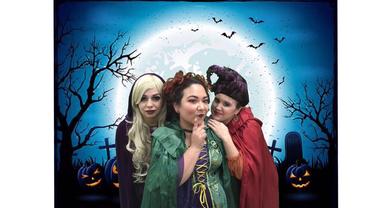 clintoncoyotes's tweet photo. Just a little “Hocus Pocus” with green screens at Clinton STEM Elementary. @DoInkTweets @lajoyaisd  #greenscreen #HocusPocus #halloween2019 https://t.co/rKMCqTUxyG