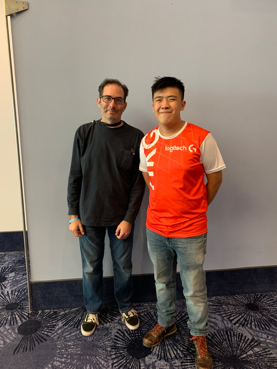 derekhkwok's tweet photo. Life goal completed!
Thanks Jeff stopping by at the play area
#FindingJeff at #BlizzCon2019 https://t.co/OzMSLrlx6j
