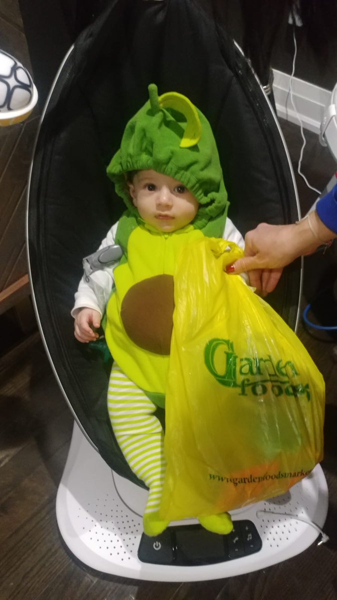 moralesonair's tweet photo. When you shop local, you find only the best!!🥑🥑🥑
#latergram #happyhalloween #firsthalloween #lilg #livinginthemoment #avocado🥑 #avocado #avocuddles #kidsofinstagram #carterscanada #cartersbaby #gardenfoods https://t.co/66CQfyQksZ
