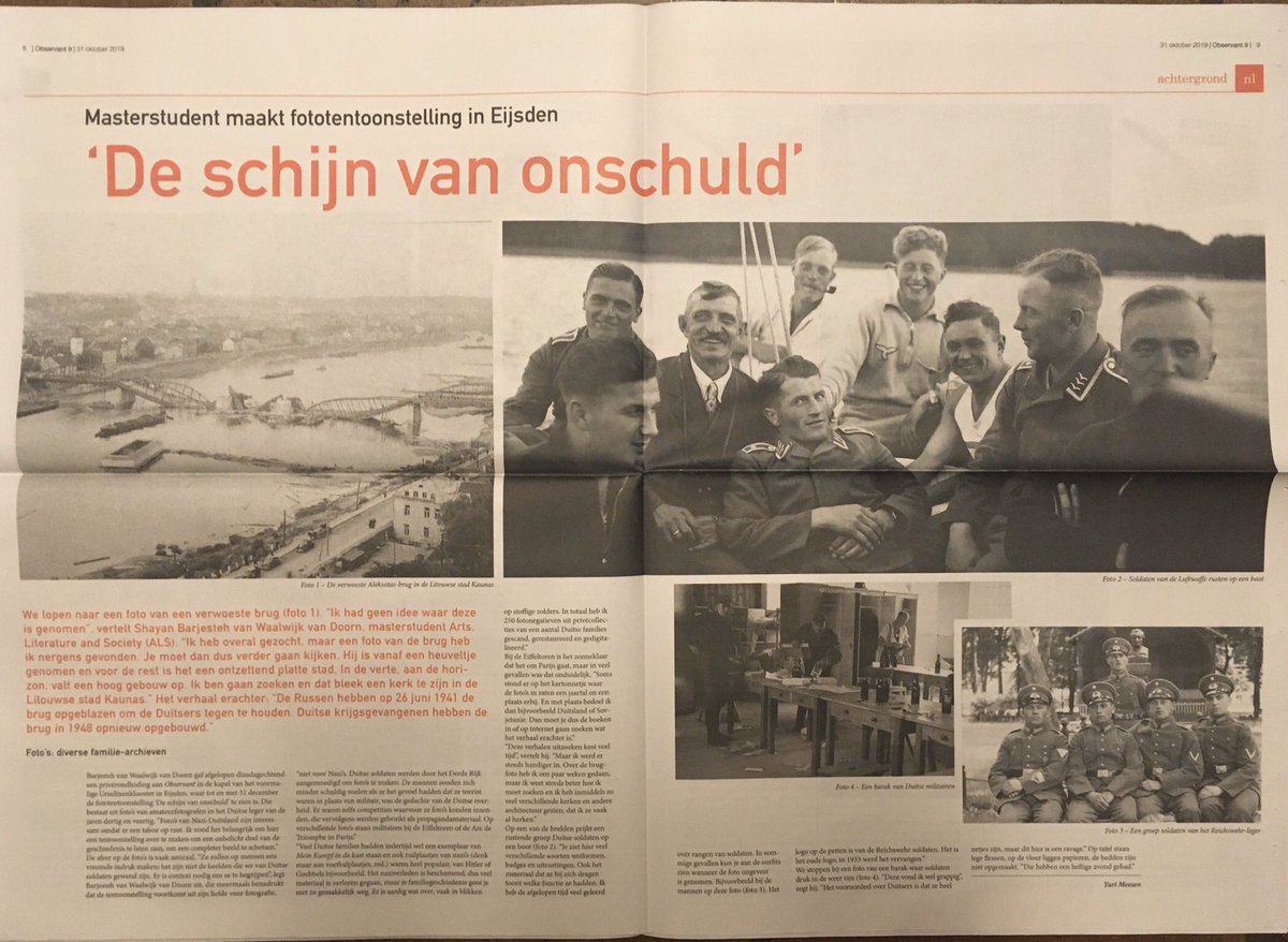 Interview over #wwii #fotografie #expositie in #ursulinenconvent #eijsden @vrijheidinbeeld <a href="/75jaarvrijheid/">75 jaar vrijheid</a> #75jaarliberation @gemeenteEM