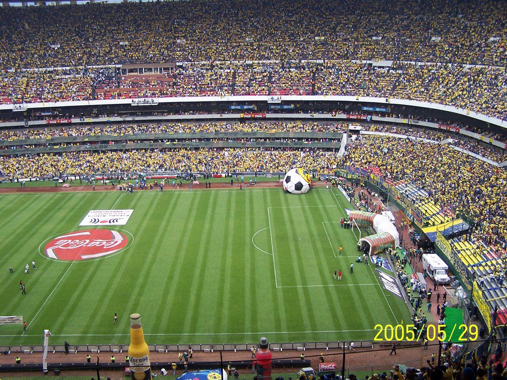 Se extraña un Estadio Azteca así. 