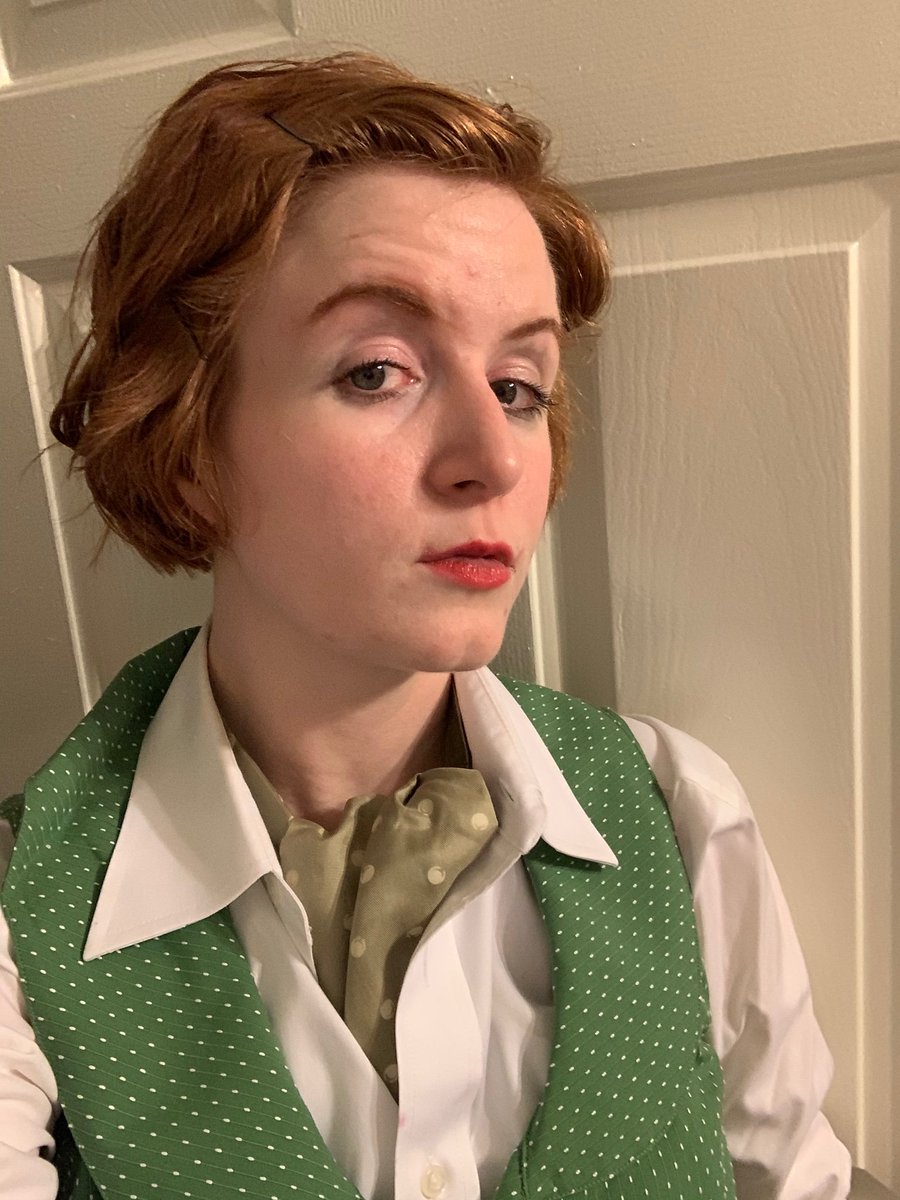 KLavenderStudio's tweet photo. I dressed as Dr. Macmillan, lovingly known as Mac, from @MissFisherMovie @missfishercon #missfisher #missfishersmurdermysteries https://t.co/MXQtvVKhHs