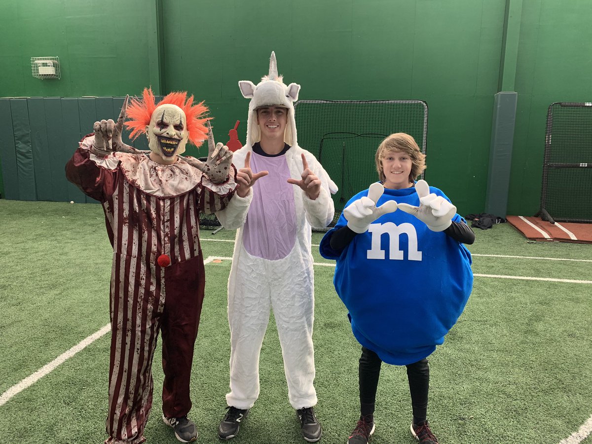 The annual Halloween wiffle ball game did not disappoint!