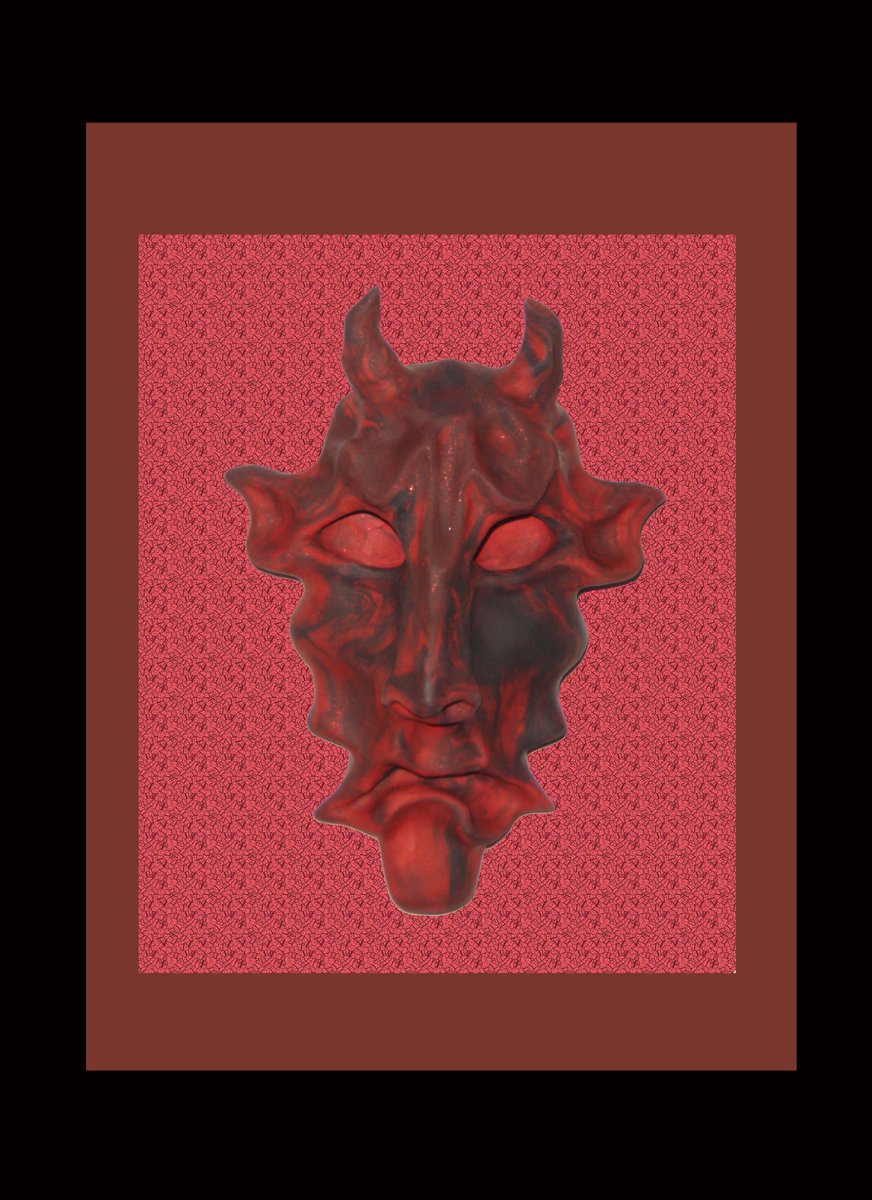 FacesOfKenOliva's tweet photo. ✒"#WICKED #VICTORY "
🎭"#EXALTED #GARGOYLE"
8 X 6 X 2 1/2
🆕@ https://t.co/m79F2v3Kka
#FoKO #masKOts #ShareART @saatchiart #SaatchiArt #aborgata @LaurelLHolloman #laurelholloman @artnet
@artnews @artfinder @artsy @Art_ane @art_aperture @artistoverlord1 @POETSorg @poetswritersinc https://t.co/YKFjaT2WNG