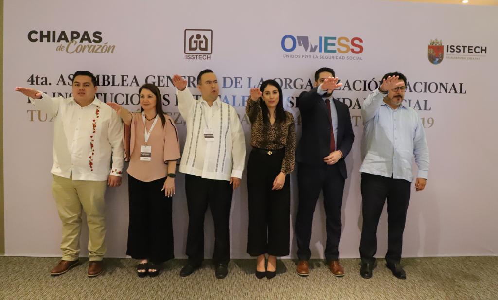 oniessmexico's tweet photo. La Comisión Permanente de #ONIESS 2019-2020 estará presidida por #Guanajuato con 4 Vicepresidencias: Estudios Actuariales y Financieros #Campeche, Admón. y Finanzas #Colima, Marco Legal #Coahuila, y Seguros, Prestaciones y Servicios #Chiapas. https://t.co/0NmUC4hlar